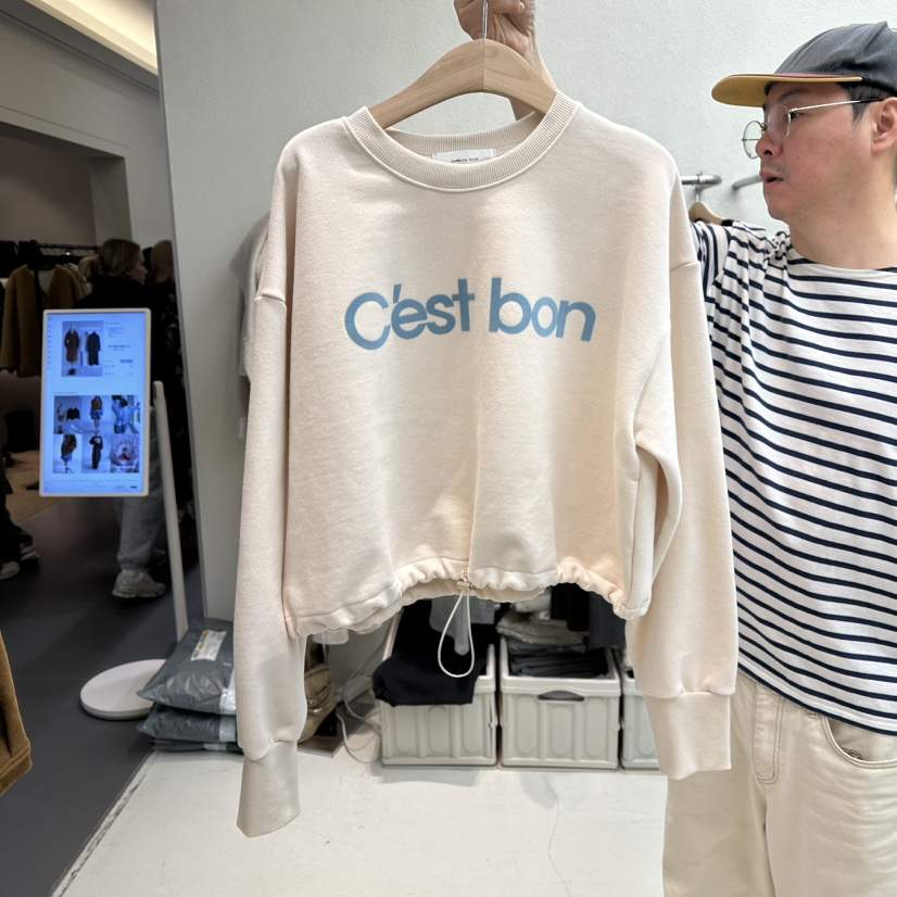 HUMMING BIRD韓國直郵㊣女士新款休閑時尚職業熱賣人氣衛衣HUMMING BIRD衛衣