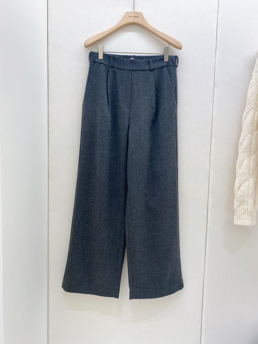 NINESQUARED韓國代購㊣女裝新品人氣時尚25秋冬真品熱賣休閑褲LOVE ROSIE休閑褲