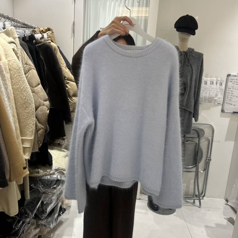 MONDAY TO SUNDAY東大門㊣實拍女裝新品職業人氣針織衫兔子MONDAY TO SUNDAY針織衫