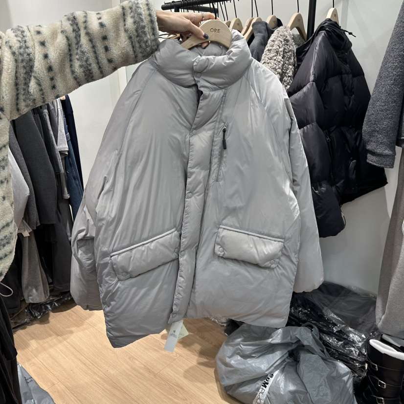ORE-P東大門㊣實拍女裝新款25秋冬推薦短款羽絨服填充鴨絨ORE短款羽絨服