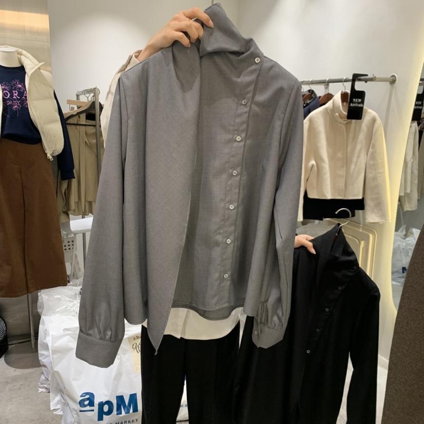 CHAE韓國代購㊣女士新品休閑熱賣推薦時尚人氣真品襯衫蕾絲衫CHAE襯衫/蕾絲衫