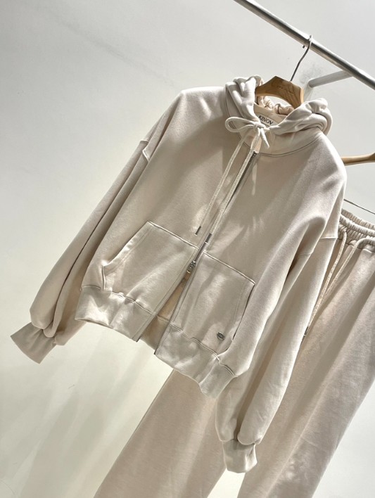 KINOA韓國代購㊣女士新款人氣推薦25秋冬時尚熱賣夾克連帽衫KINOA夾克