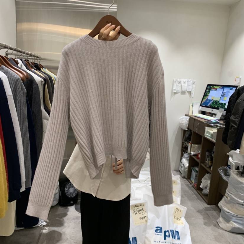 CHAE東大門㊣實拍女裝新品時尚職業人氣真品熱賣推薦針織衫CHAE針織衫