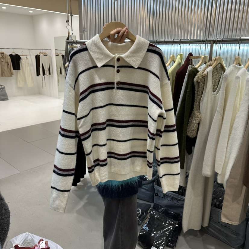 ALEGRE韓國直郵㊣女裝新品真品熱賣休閑時尚推薦25秋冬針織衫ALEGRE針織衫