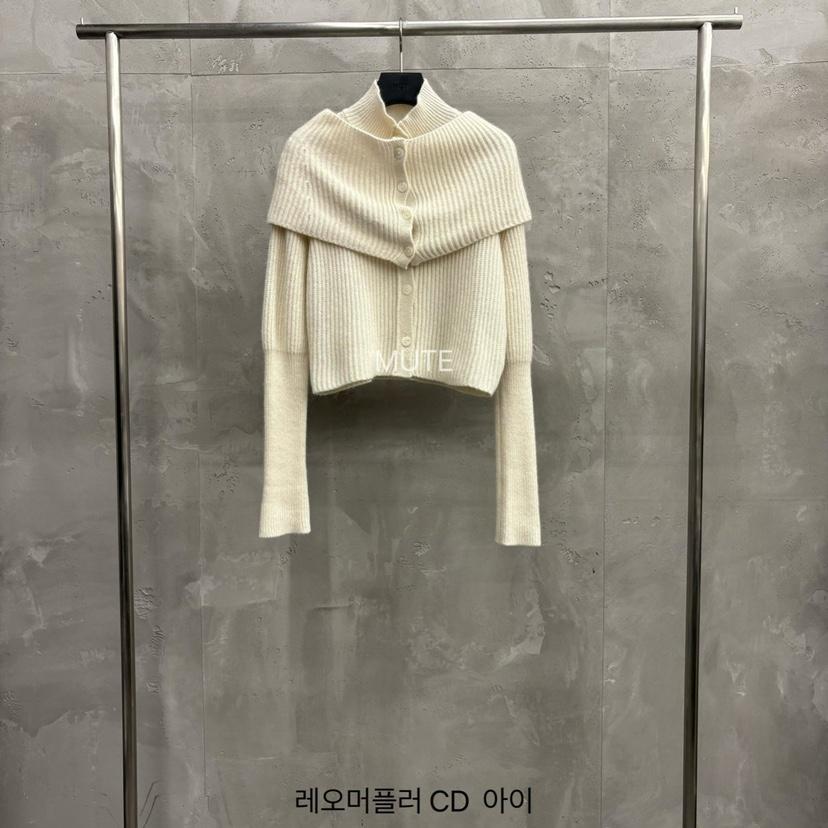 MUTE-P東大門㊣直郵女裝新品人氣熱賣推薦休閑針織衫含圍巾MUTE針織衫
