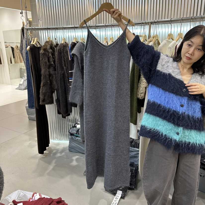 ALEGRE韓國代購㊣女士新款25秋冬職業休閑人氣推薦熱賣連衣裙ALEGRE連衣裙