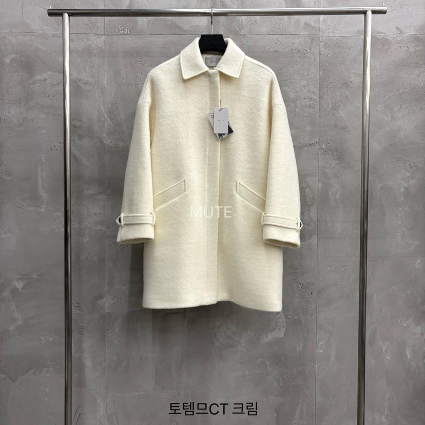 MUTE-P韓國直郵㊣女裝新品推薦職業時尚人氣熱賣中長款大衣MUTE中長款大衣