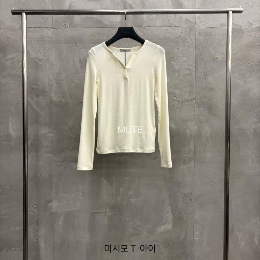 MUTE-P東大門㊣直郵女士新款休閑熱賣人氣25秋冬推薦長袖T恤MUTE長袖T恤