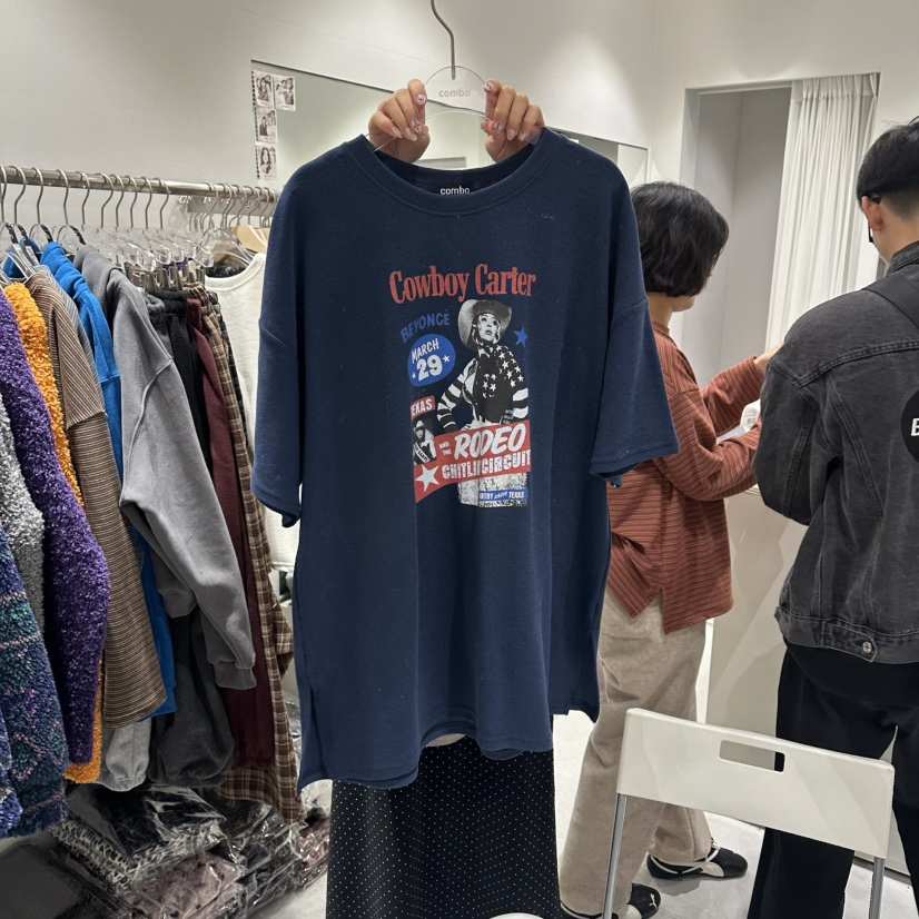 COMBO韓國代購㊣女士新款推薦休閑人氣熱賣25秋冬真品時尚T恤COM_BOT恤