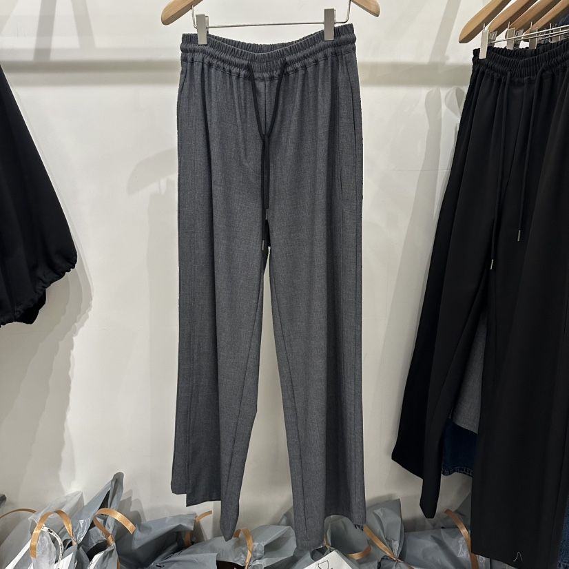 LAMINEDOR韓國代購㊣女士新款時尚職業人氣真品休閑休閑褲開衩LA MINE DOR休閑褲