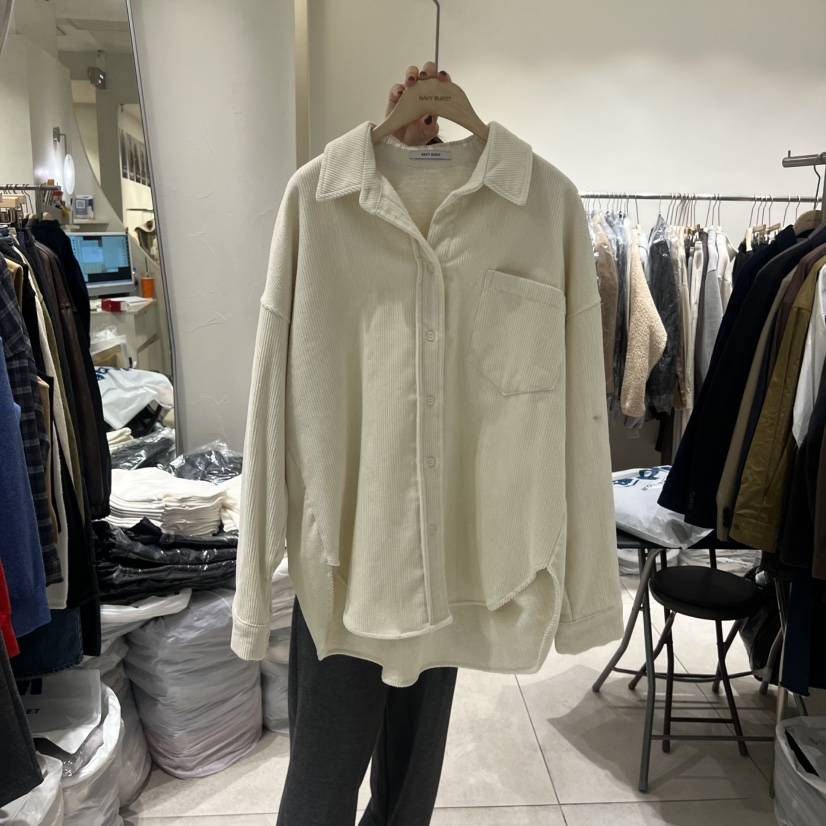 NAVYBURST韓國直郵㊣女裝新款時尚推薦25秋冬真品襯衫蕾絲衫NAVY BURST襯衫/蕾絲衫