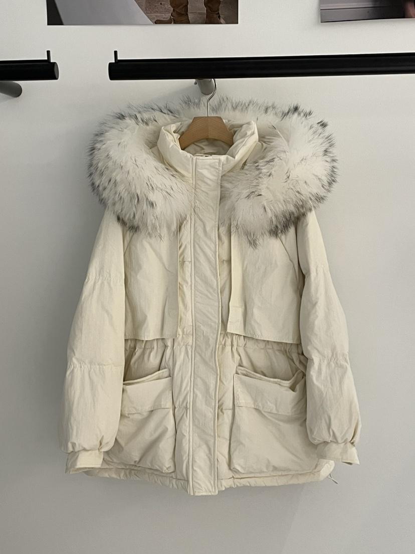 BUTTER-P韓國直郵㊣女裝新款職業時尚人氣短款羽絨服填充鴨絨BUTTER-P短款羽絨服