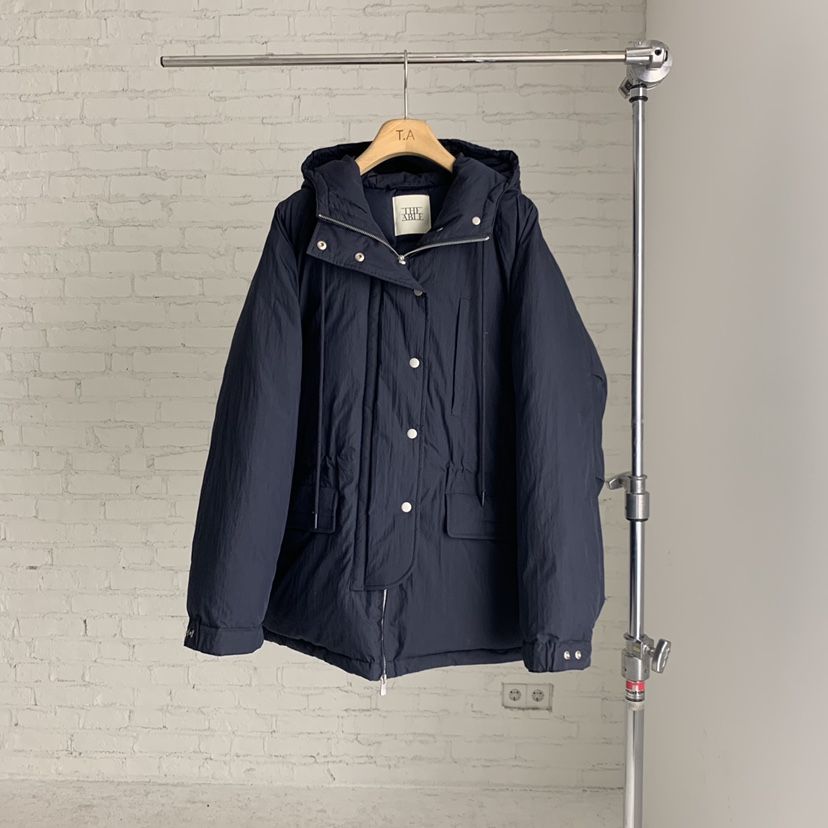 THE ABLE東大門㊣代購女裝新品真品推薦25秋冬短款棉服連帽衫THE ABLE/TA短款棉服