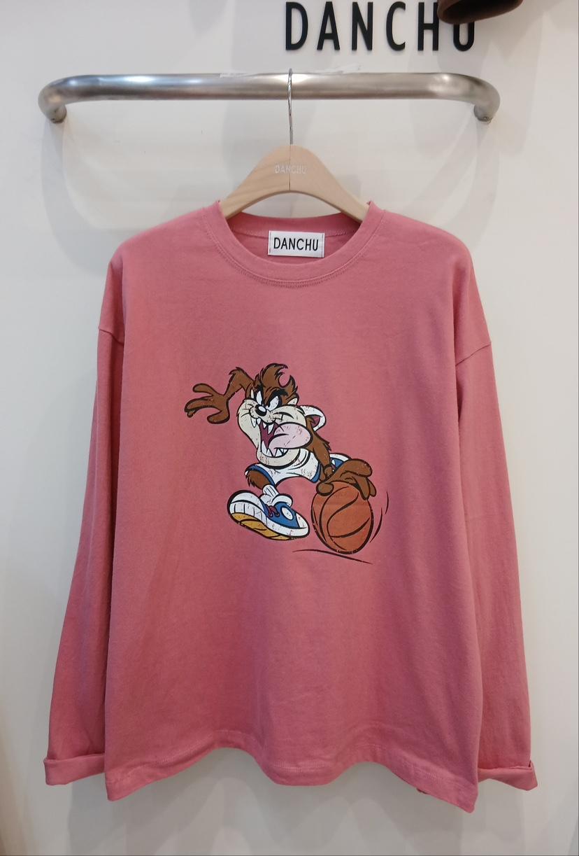 DANCHU東大門㊣直郵女士新款時尚推薦真品休閑25秋冬長袖T恤DANCHU長袖T恤