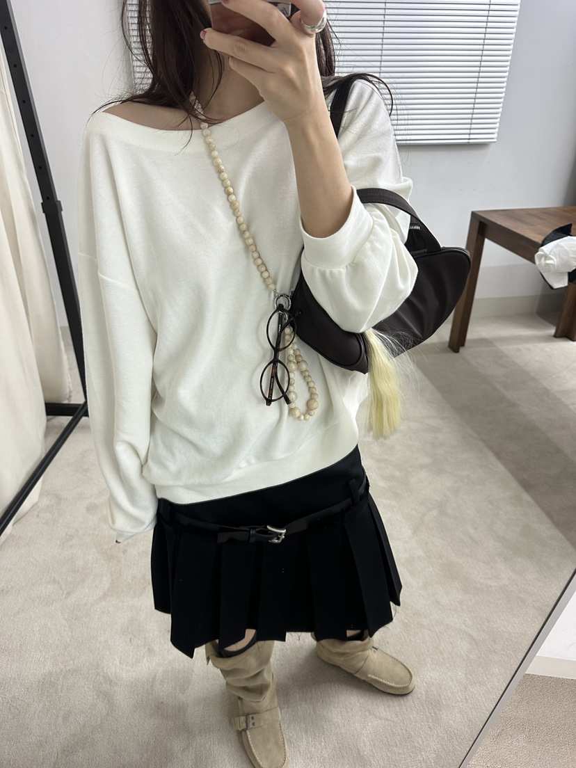 MURS東大門㊣直郵女裝新款時尚休閑推薦人氣熱賣職業25秋冬衛衣MURS衛衣