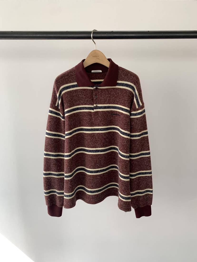 UNDERSON韓國代購㊣女裝新款真品休閑熱賣時尚人氣25秋冬長袖T恤UNDERSON長袖T恤