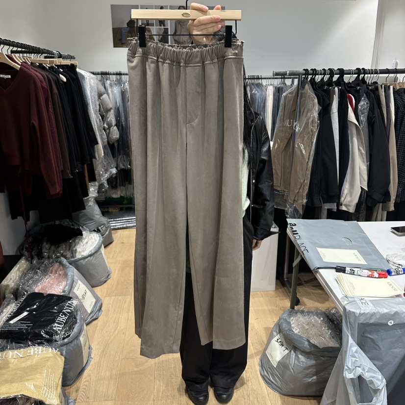 aube nunt韓國直郵㊣女裝新款25秋冬人氣職業熱賣推薦休閑褲aube nunt休閑褲