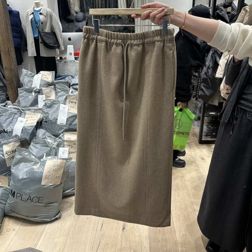 BRUNI/RICOTTA韓國代購㊣女裝新款人氣真品推薦休閑時尚長裙BRUNI/RICOTTA長裙