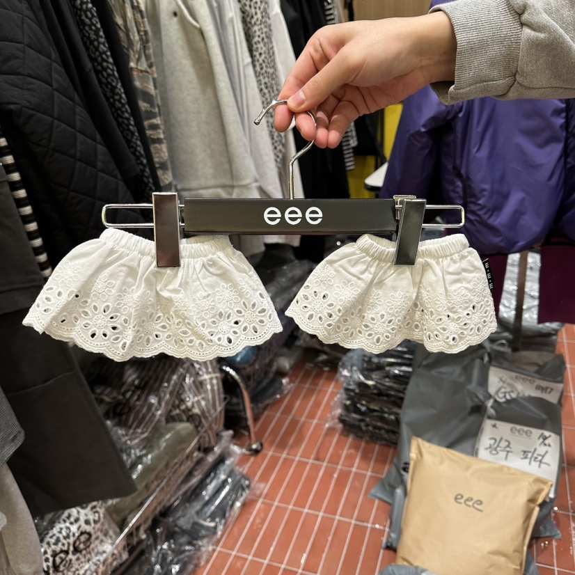 E/E/E韓國代購㊣女裝新品真品25秋冬休閑職業時尚人氣假領E/E/E假領