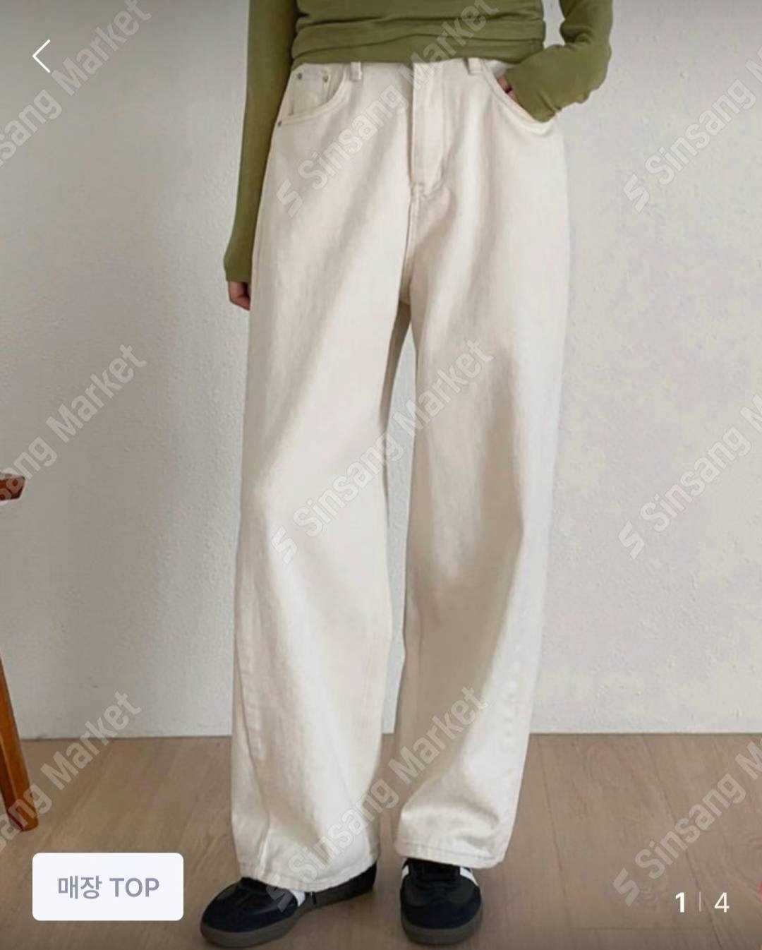 I_HOUR韓國直郵㊣女士新款推薦真品25秋冬人氣職業熱賣牛仔褲i hour牛仔褲