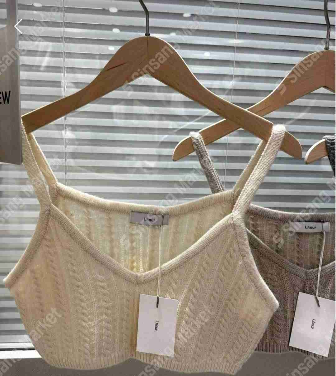 I_HOUR東大門㊣代購女士新款熱賣休閑人氣時尚25秋冬吊帶背心i hour吊帶/背心