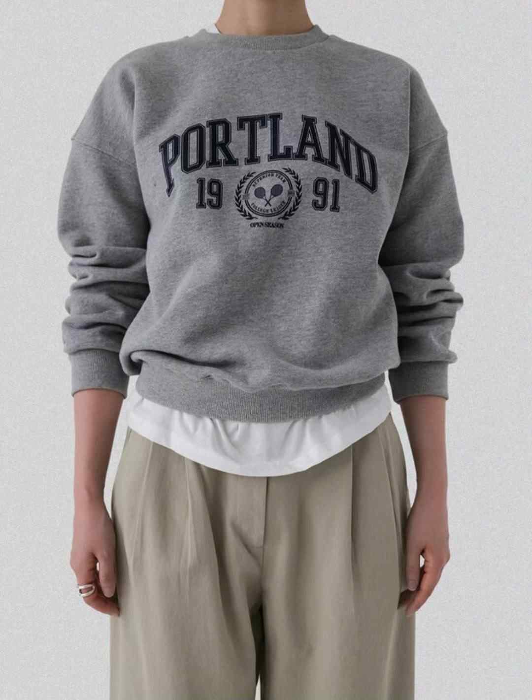 I_HOUR韓國直郵㊣女裝新款時尚真品25秋冬人氣推薦休閑衛衣i hour衛衣