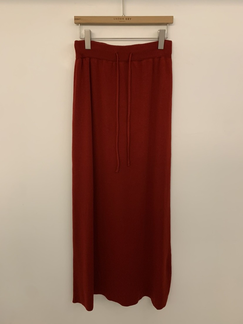 UNDER KEY東大門㊣實拍女裝新款職業時尚25秋冬熱賣長裙羊毛UNDER KEY長裙