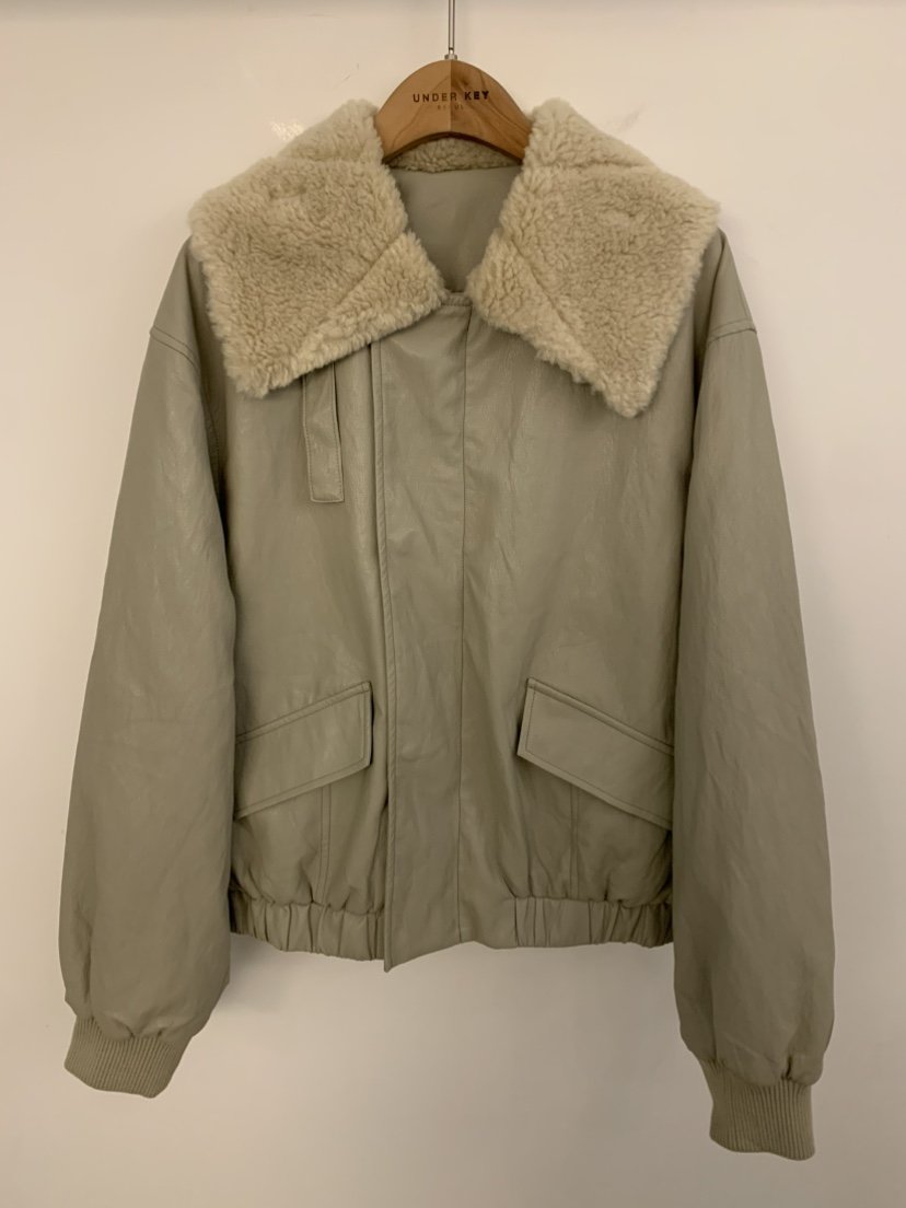 UNDER KEY韓國直郵㊣女士新品真品職業時尚熱賣推薦夾克羊毛UNDER KEY夾克