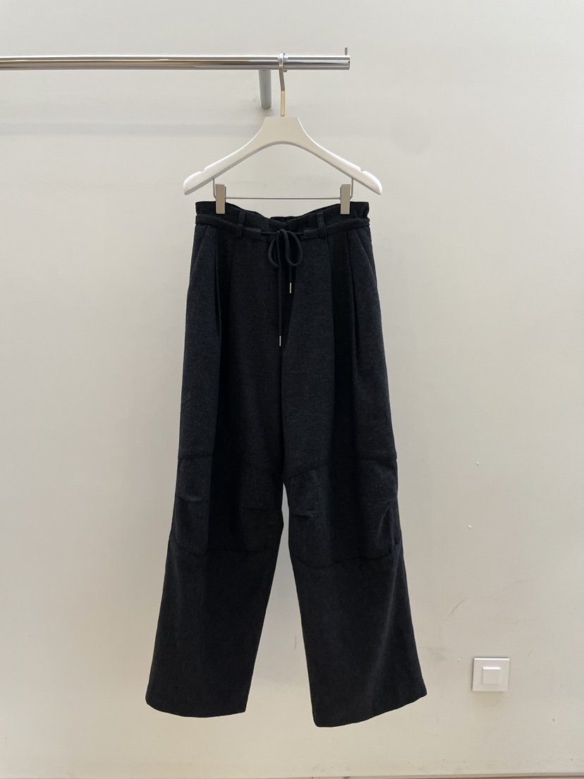 PEBBLE東大門㊣直郵女裝新品人氣時尚25秋冬職業休閑褲斜紋布PEBBLE/LAYER休閑褲