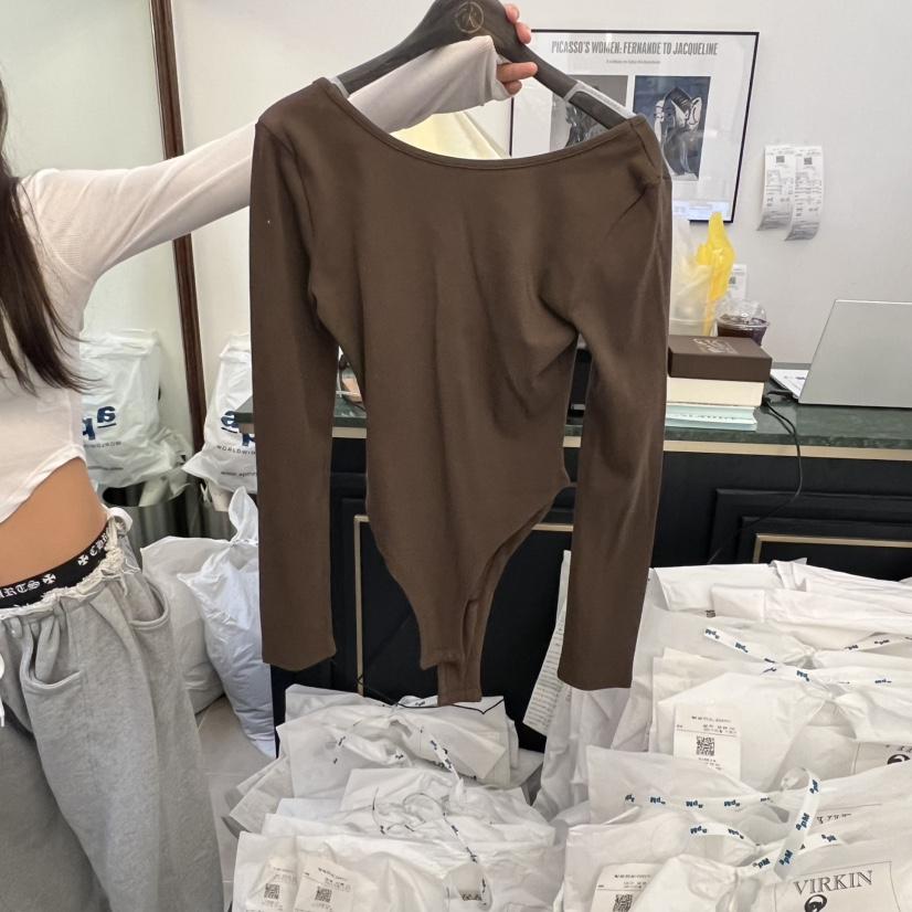 VIRKIN東大門㊣直郵女士新款人氣熱賣時尚真品25秋冬長袖T恤VIRKIN長袖T恤