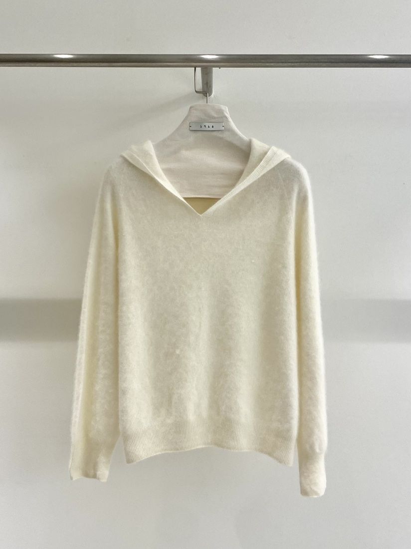 1968東大門㊣實拍女裝新品熱賣休閑職業時尚針織衫V領羊毛連帽1968/YEOUYA針織衫