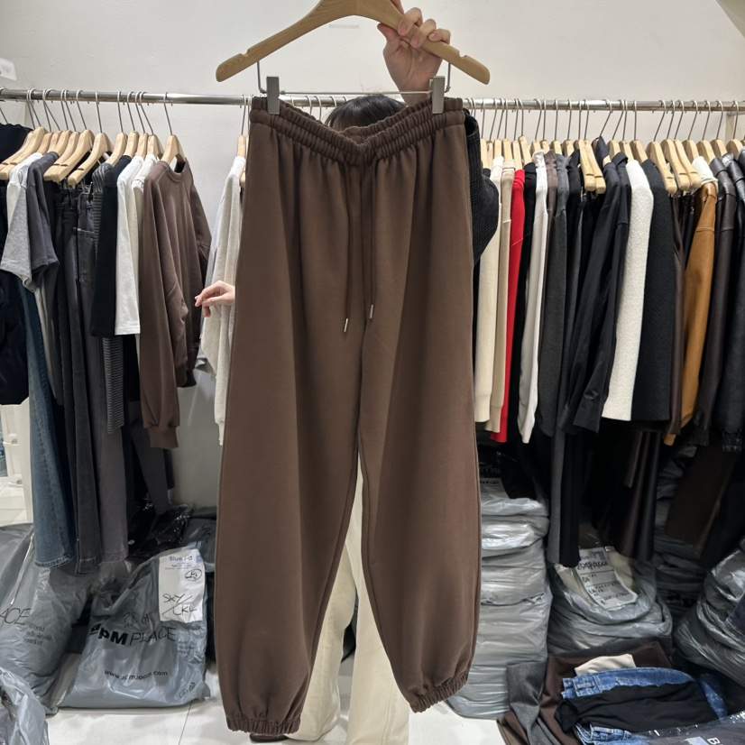 BLUEI-D東大門㊣實拍女士新款真品職業25秋冬人氣休閑褲加絨Blue i-d休閑褲