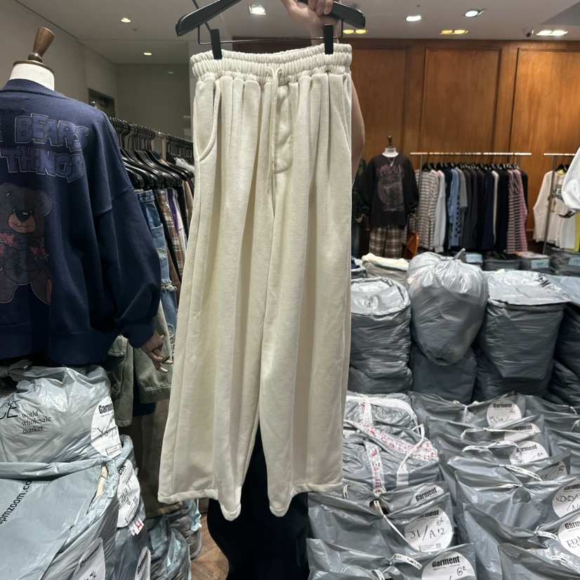 GARMENT-P韓國代購㊣女裝新品熱賣職業25秋冬時尚休閑休閑褲GARMENT休閑褲