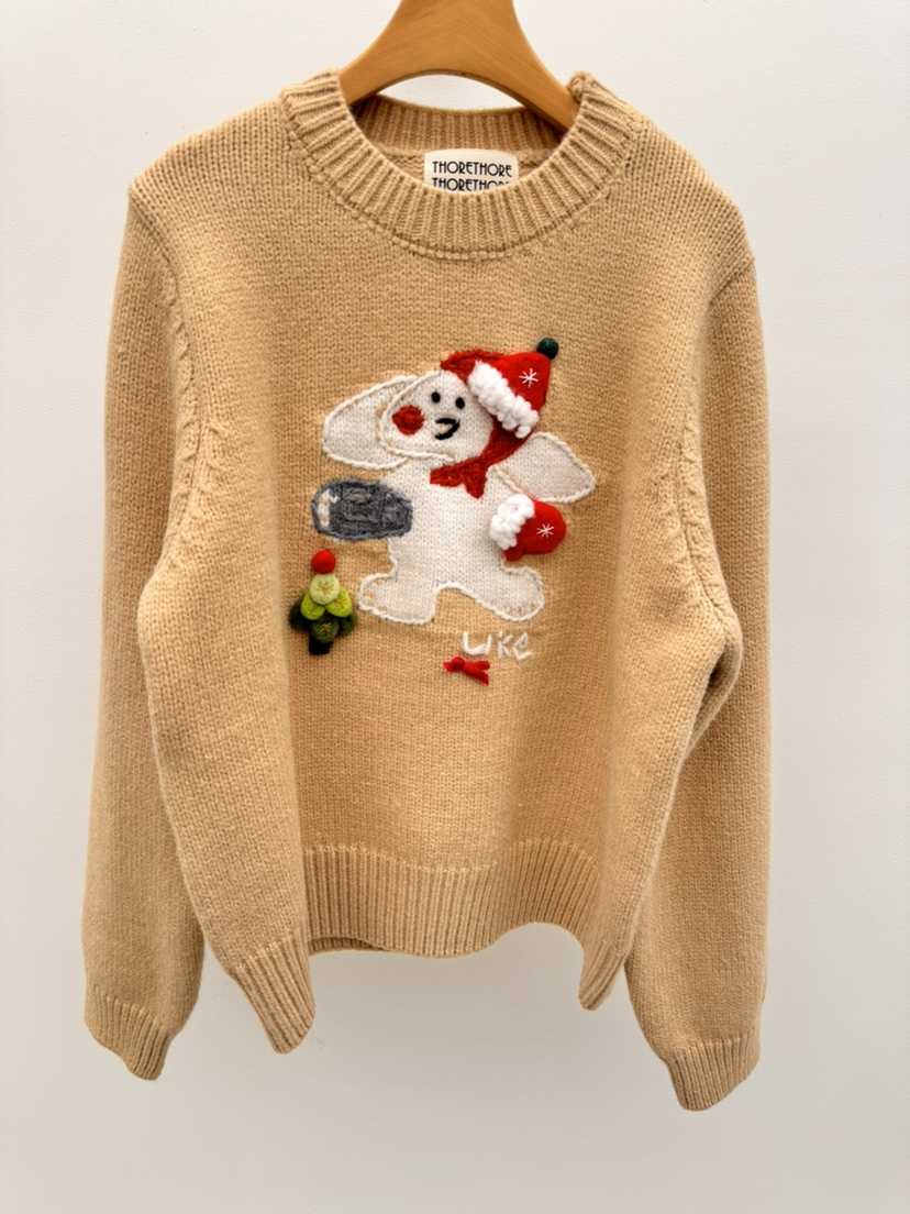 THORE東大門㊣直郵女裝新品25秋冬休閑真品熱賣時尚人氣針織衫THORE針織衫