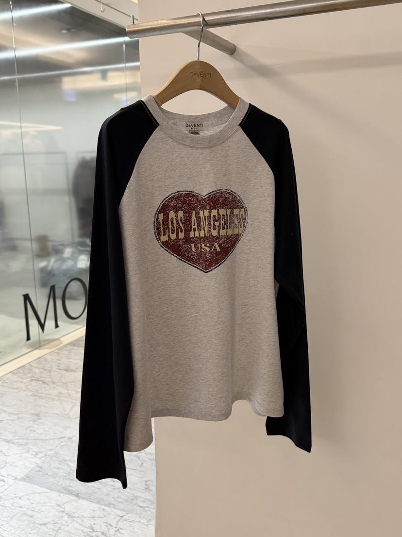 DE VENTI東大門㊣實拍女士新品時尚職業推薦25秋冬長袖T恤DE VENTI長袖T恤