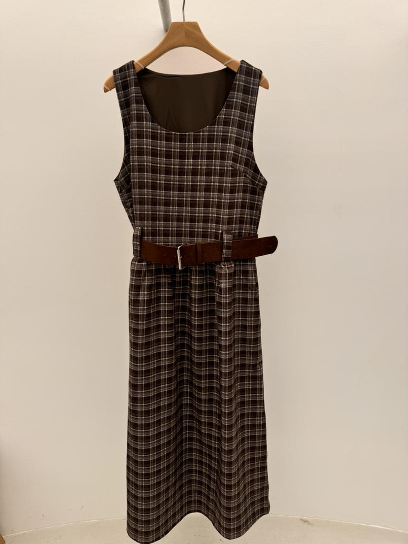 THORE東大門㊣實拍女裝新品真品休閑時尚職業連衣裙不含腰帶THORE連衣裙