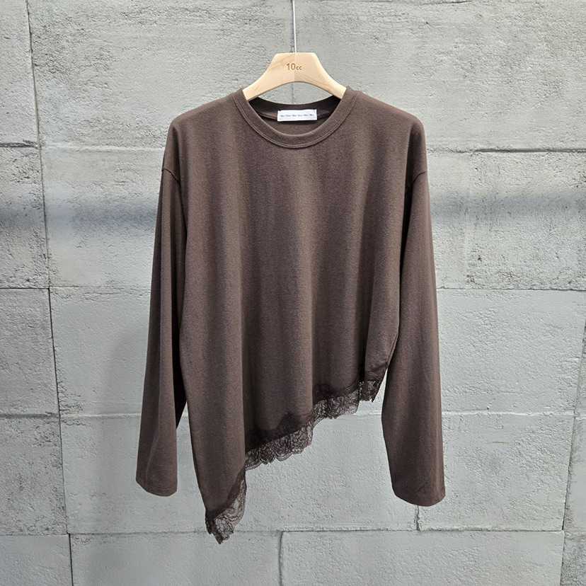 10CC東大門㊣直郵女裝新品熱賣時尚真品休閑職業25秋冬長袖T恤10CC長袖T恤
