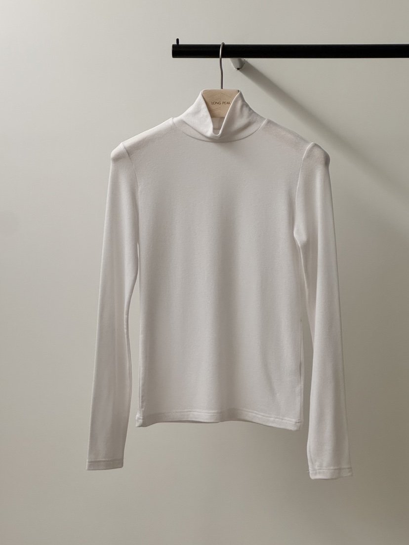 LONG PEAK東大門㊣代購女士新款職業推薦休閑長袖T恤天絲羊毛LONG PEAK長袖T恤