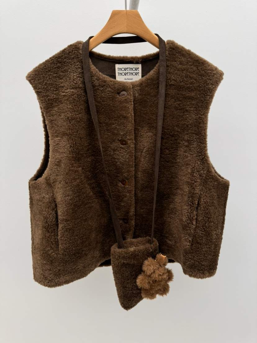 THORE東大門㊣實拍女士新品熱賣人氣推薦真品職業時尚馬甲含包THORE馬甲