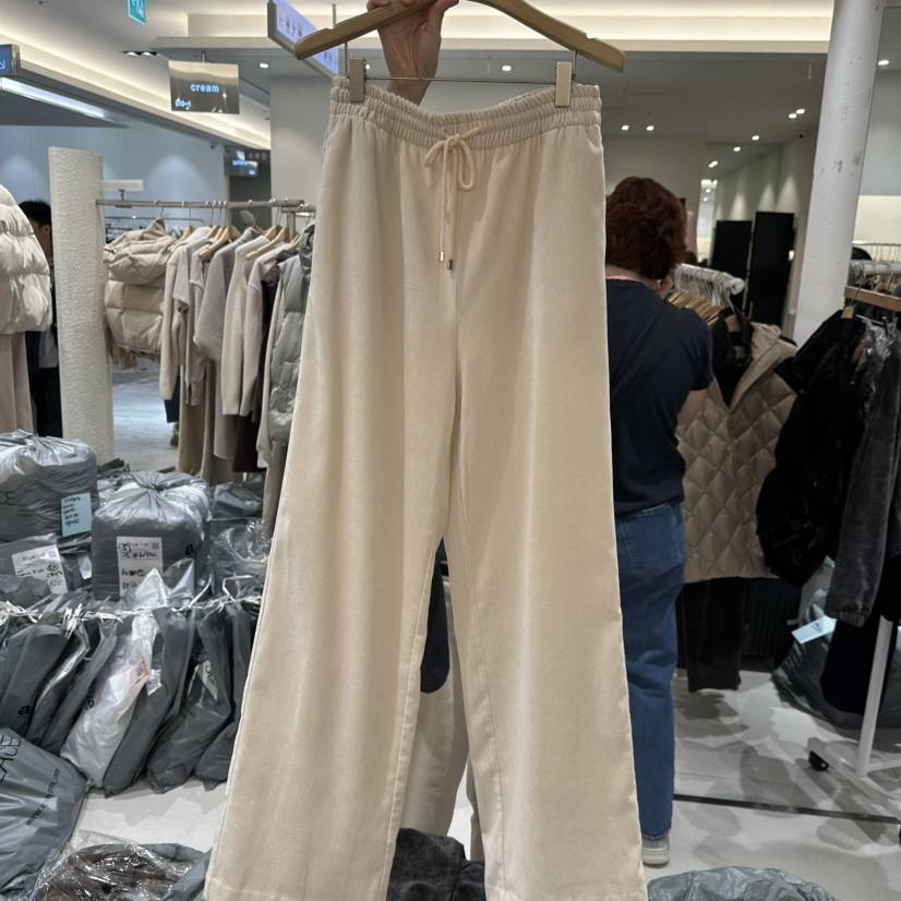 BLUEI-D東大門㊣直郵女士新品熱賣時尚25秋冬職業休閑休閑褲Blue i-d休閑褲