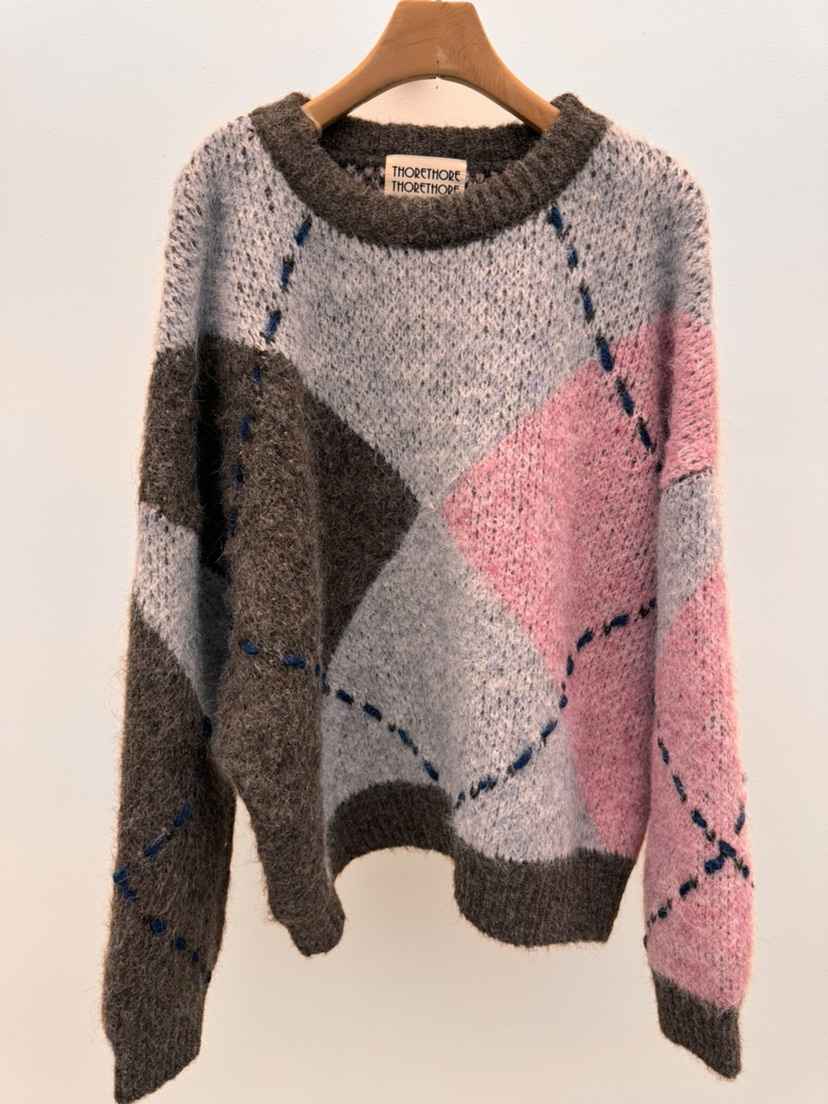 THORE東大門㊣直郵女裝新品25秋冬時尚推薦熱賣真品職業針織衫THORE針織衫