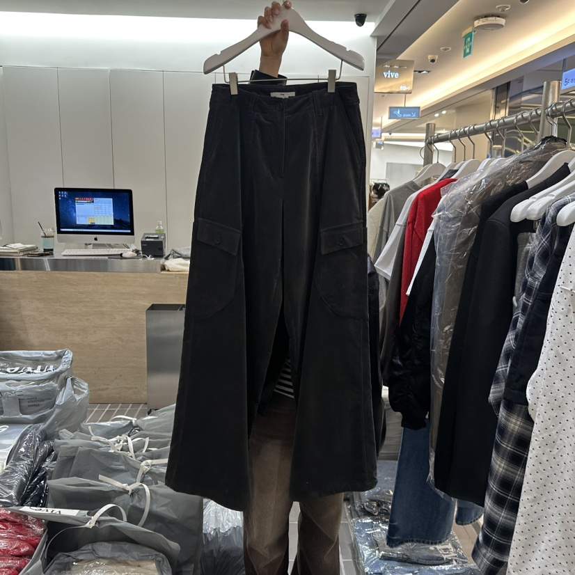 VIVE韓國直郵㊣女士新品時尚人氣推薦熱賣25秋冬休閑褲口袋VIVE休閑褲