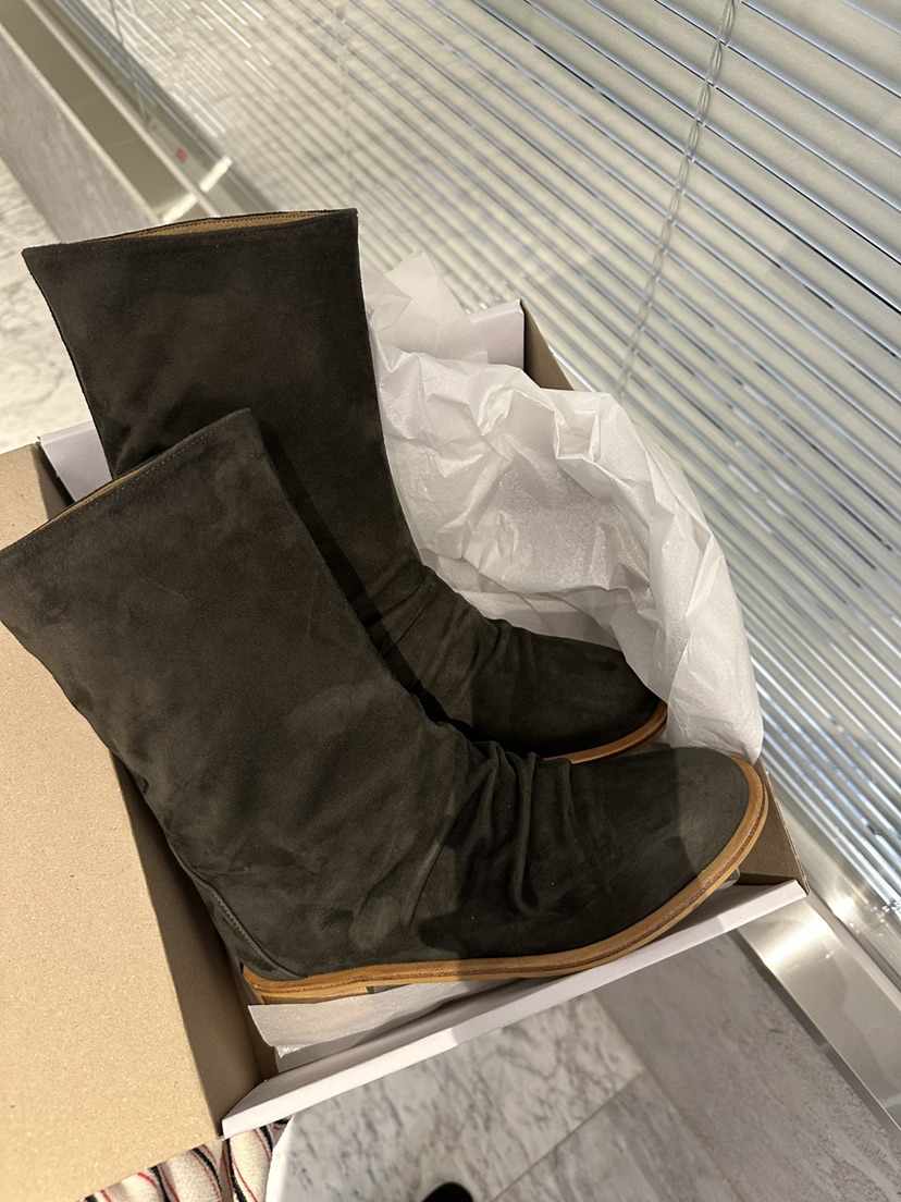 DE VENTI東大門㊣直郵女裝新款熱賣休閑職業推薦靴子絨面革DE VENTI靴子