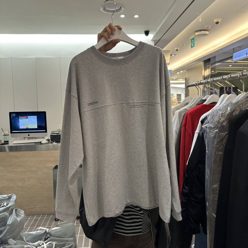 VIVE東大門㊣實拍女士新款時尚人氣真品休閑25秋冬推薦長袖T恤VIVE長袖T恤