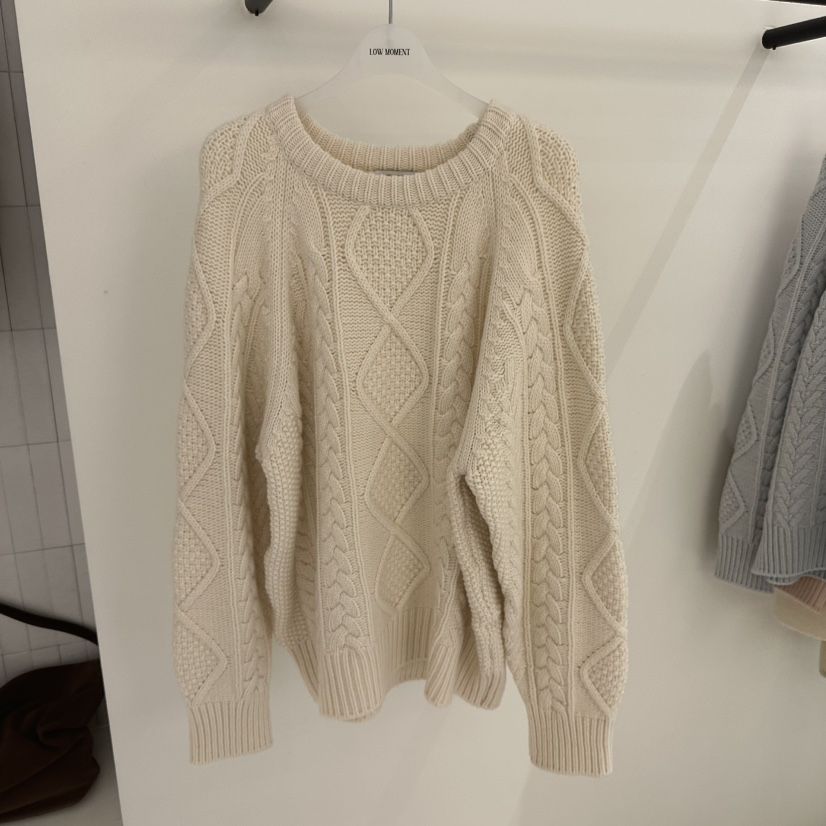 LOW MOMENT東大門㊣直郵女裝新品人氣職業熱賣25秋冬針織衫LOW MOMENT針織衫