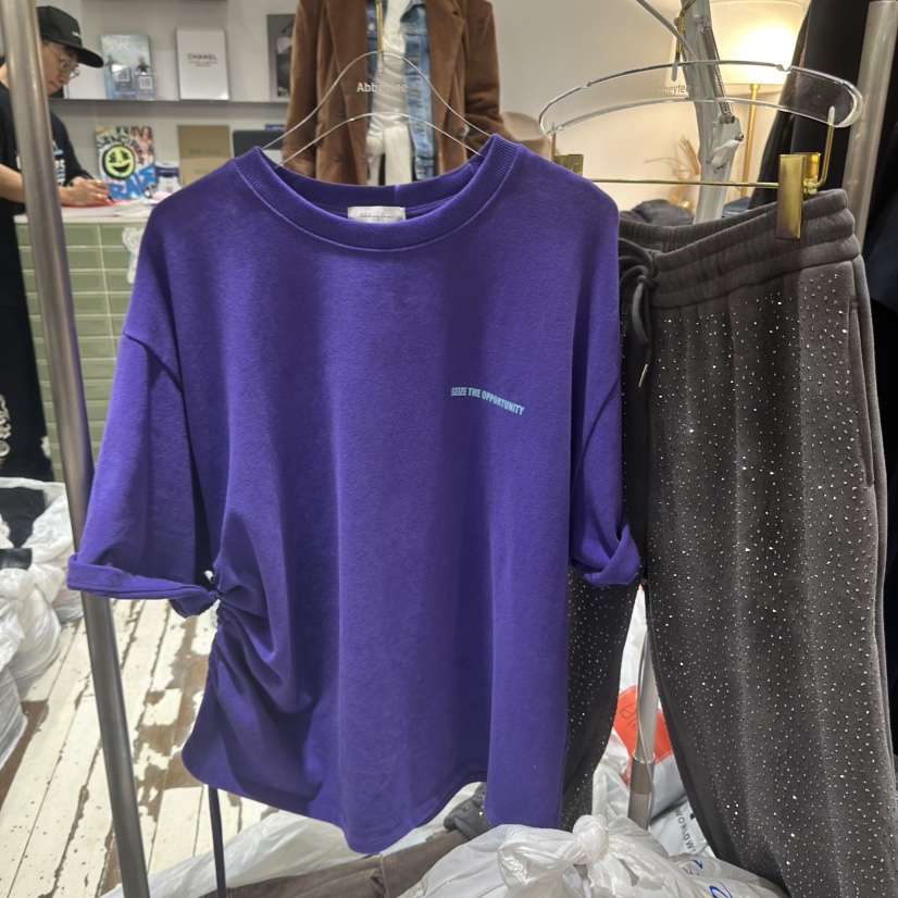 ABBEYLEE韓國直郵㊣女士新款人氣時尚職業推薦25秋冬真品T恤ABBEYLEET恤