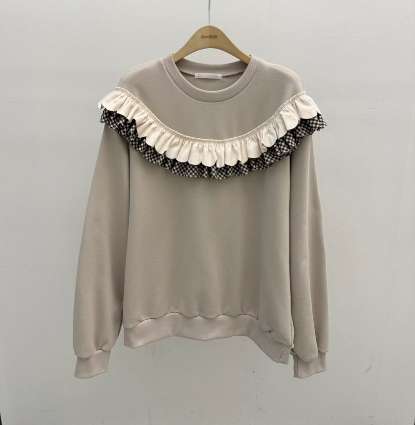 LOVABLE東大門㊣實拍女士新款休閑熱賣推薦真品人氣職業衛衣LOVABLE衛衣