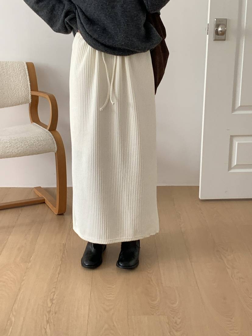 FRILL-T韓國直郵㊣女士新品真品25秋冬推薦時尚熱賣職業長裙FRILL-T長裙