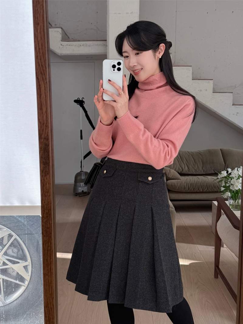 FRILL-T東大門㊣代購女士新品真品職業休閑時尚半身裙中短裙FRILL-T半身裙/中短裙