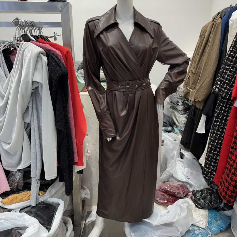 SENSIBLE-S東大門㊣直郵女裝新款時尚休閑熱賣連衣裙含腰帶SENSIBLE連衣裙